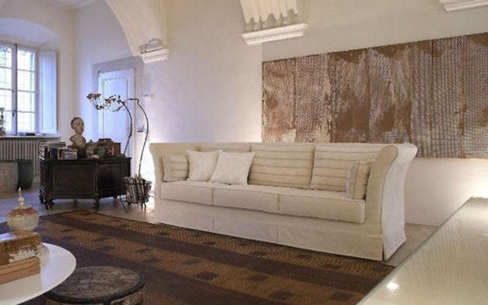 Divani su misura realizzate dalla Tappezzeria Le Parisien a Roma